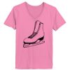 Ladies ComfortSoft ® V Neck Tee Thumbnail