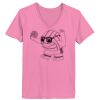 Ladies ComfortSoft ® V Neck Tee Thumbnail