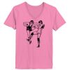 Ladies ComfortSoft ® V Neck Tee Thumbnail