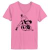 Ladies ComfortSoft ® V Neck Tee Thumbnail