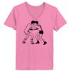 Ladies ComfortSoft ® V Neck Tee Thumbnail