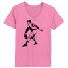 Ladies ComfortSoft ® V Neck Tee Thumbnail