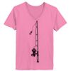 Ladies ComfortSoft ® V Neck Tee Thumbnail