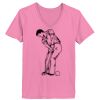 Ladies ComfortSoft ® V Neck Tee Thumbnail