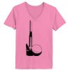 Ladies ComfortSoft ® V Neck Tee Thumbnail