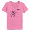 Ladies ComfortSoft ® V Neck Tee Thumbnail