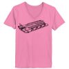 Ladies ComfortSoft ® V Neck Tee Thumbnail