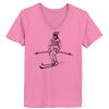 Ladies ComfortSoft ® V Neck Tee Thumbnail