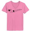 Ladies ComfortSoft ® V Neck Tee Thumbnail