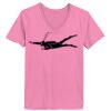 Ladies ComfortSoft ® V Neck Tee Thumbnail