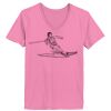 Ladies ComfortSoft ® V Neck Tee Thumbnail