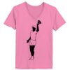 Ladies ComfortSoft ® V Neck Tee Thumbnail