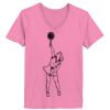 Ladies ComfortSoft ® V Neck Tee Thumbnail