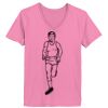 Ladies ComfortSoft ® V Neck Tee Thumbnail