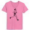 Ladies ComfortSoft ® V Neck Tee Thumbnail