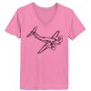 Ladies ComfortSoft ® V Neck Tee Thumbnail