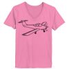 Ladies ComfortSoft ® V Neck Tee Thumbnail