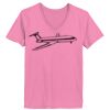 Ladies ComfortSoft ® V Neck Tee Thumbnail