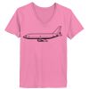 Ladies ComfortSoft ® V Neck Tee Thumbnail