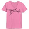 Ladies ComfortSoft ® V Neck Tee Thumbnail