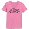 Ladies ComfortSoft ® V Neck Tee Thumbnail