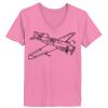 Ladies ComfortSoft ® V Neck Tee Thumbnail