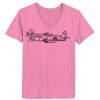 Ladies ComfortSoft ® V Neck Tee Thumbnail