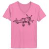 Ladies ComfortSoft ® V Neck Tee Thumbnail