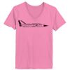 Ladies ComfortSoft ® V Neck Tee Thumbnail