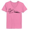 Ladies ComfortSoft ® V Neck Tee Thumbnail