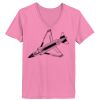 Ladies ComfortSoft ® V Neck Tee Thumbnail