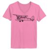 Ladies ComfortSoft ® V Neck Tee Thumbnail