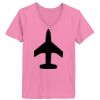 Ladies ComfortSoft ® V Neck Tee Thumbnail