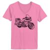 Ladies ComfortSoft ® V Neck Tee Thumbnail