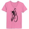 Ladies ComfortSoft ® V Neck Tee Thumbnail