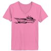 Ladies ComfortSoft ® V Neck Tee Thumbnail