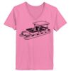 Ladies ComfortSoft ® V Neck Tee Thumbnail