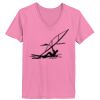 Ladies ComfortSoft ® V Neck Tee Thumbnail