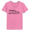 Ladies ComfortSoft ® V Neck Tee Thumbnail