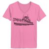 Ladies ComfortSoft ® V Neck Tee Thumbnail