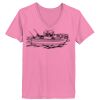 Ladies ComfortSoft ® V Neck Tee Thumbnail