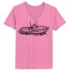 Ladies ComfortSoft ® V Neck Tee Thumbnail