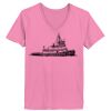 Ladies ComfortSoft ® V Neck Tee Thumbnail