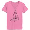 Ladies ComfortSoft ® V Neck Tee Thumbnail