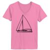 Ladies ComfortSoft ® V Neck Tee Thumbnail