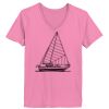 Ladies ComfortSoft ® V Neck Tee Thumbnail