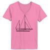 Ladies ComfortSoft ® V Neck Tee Thumbnail