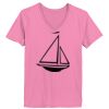 Ladies ComfortSoft ® V Neck Tee Thumbnail