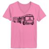 Ladies ComfortSoft ® V Neck Tee Thumbnail