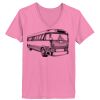 Ladies ComfortSoft ® V Neck Tee Thumbnail